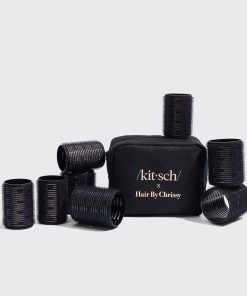 Hair By Chrissy x Kitsch Ceramic Thermal Rollers 8pc Set