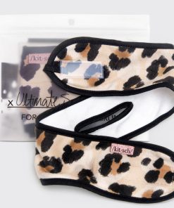 Microfiber Spa Headband - Leopard