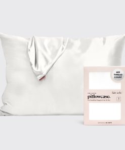 Satin Pillowcase in Ivory