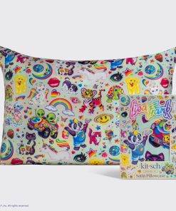 Lisa Frank x Kitsch Satin Pillowcase in The Fantastic World of Lisa Frank