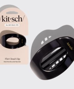 Black Flat Cloud Clip - Small