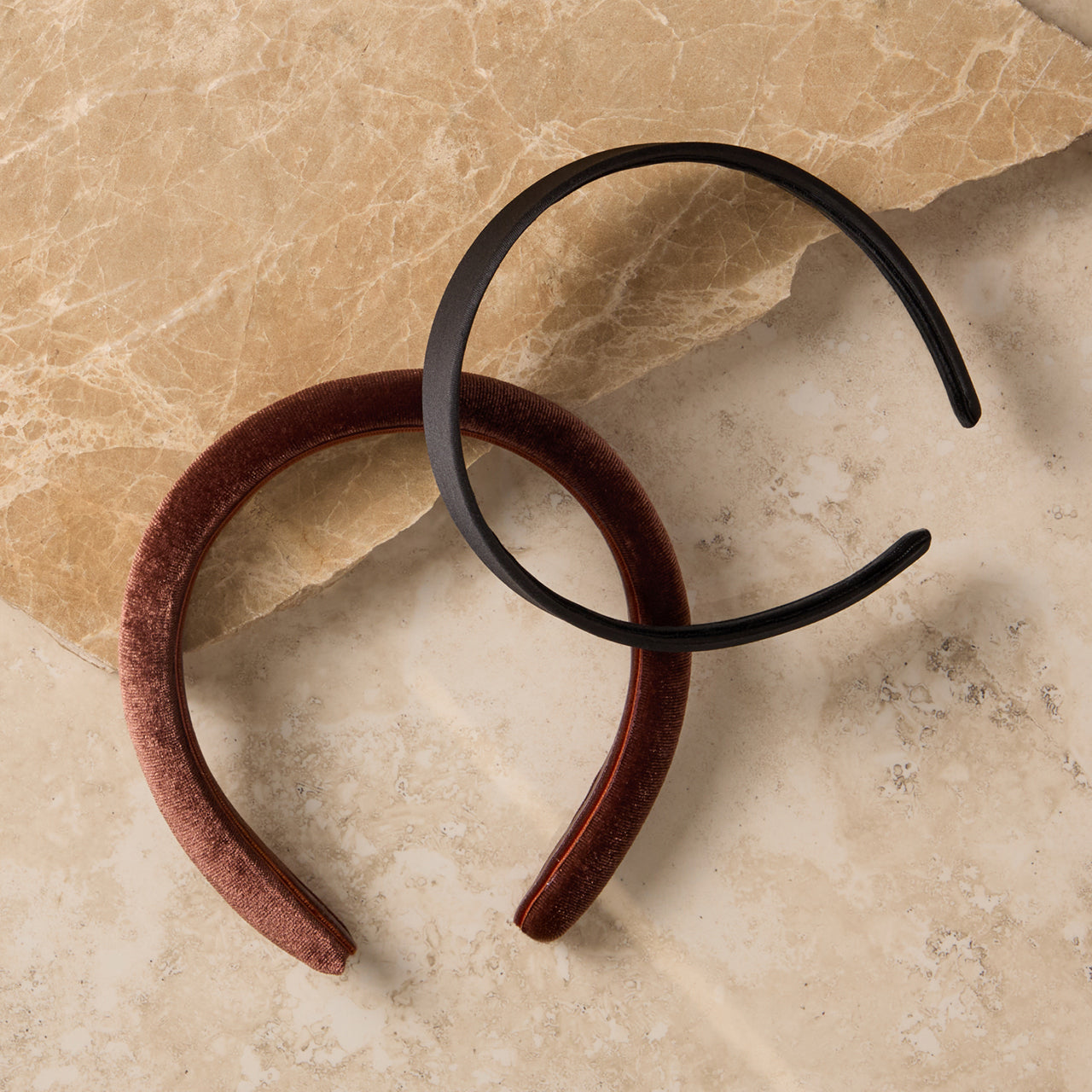 503813-CreativeProductShoot-RecycledFabricSatin_VelvetHeadbands-2pc-Black_Chocolate-Hair-1280x1280px.jpg