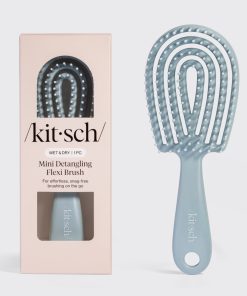 Haze Blue Detangling Flexi Brush - Mini