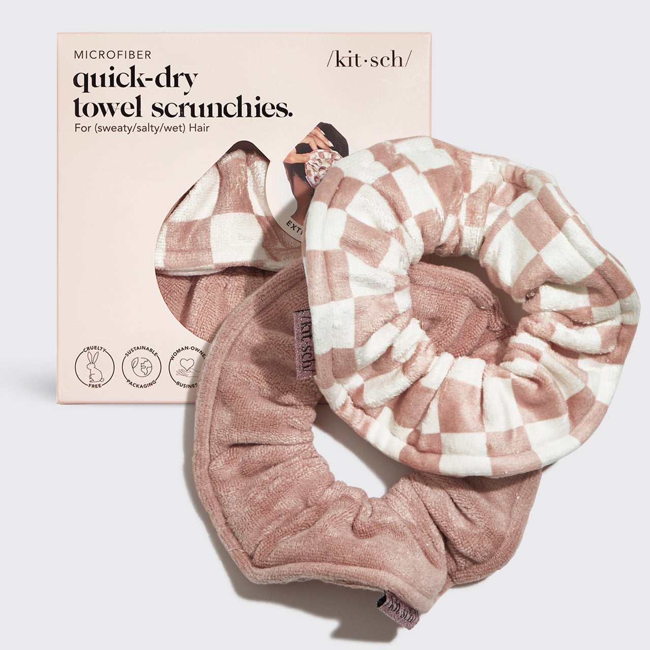 61449-MicrofiberTowelScrunchies-2pc-Cleanse-TerracottaChecker-hero-1280x1280px.jpg