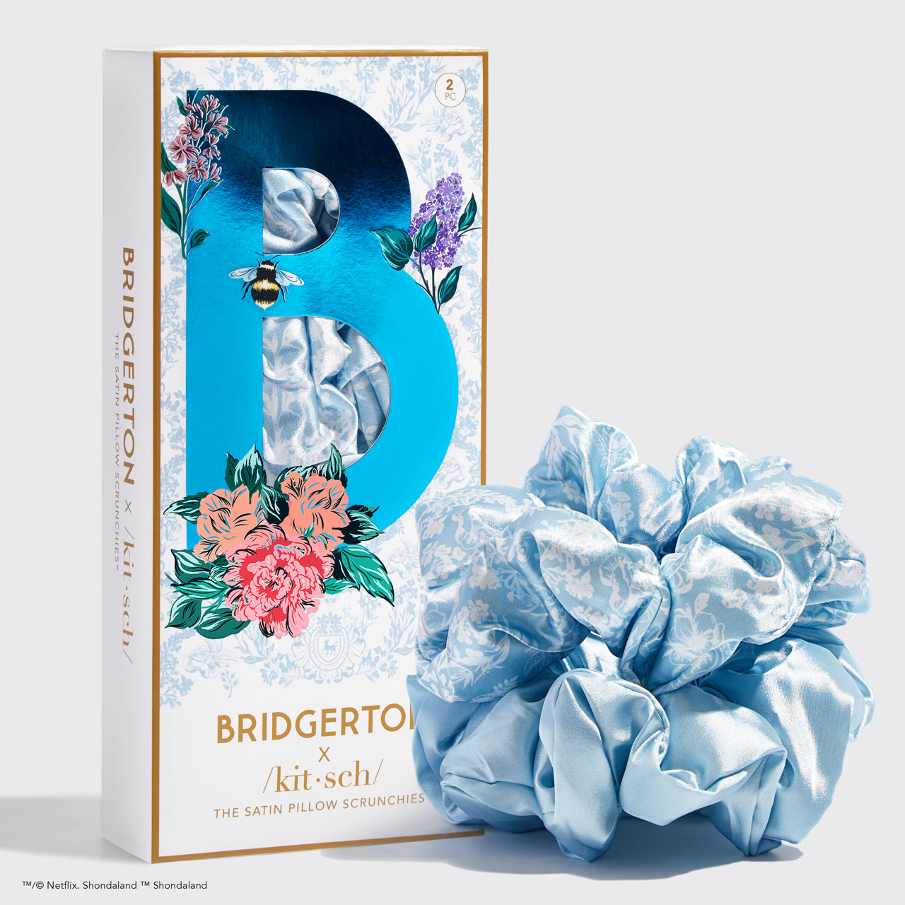 63627-BridgertonxKitsch-SatinPillowScrunchies-ToileDeBlue-hero-1280x1280px.jpg