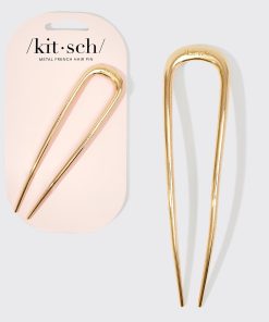 Gold French Hair Pin