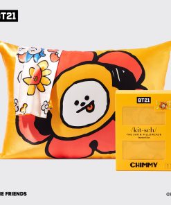 Kitsch x BT21 Satin Pillowcase in CHIMMY