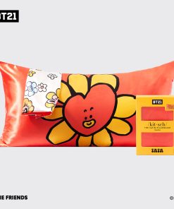 Kitsch x BT21 Satin Pillowcase in TATA - King