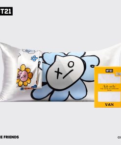 Kitsch x BT21 Satin Pillowcase in VAN - King