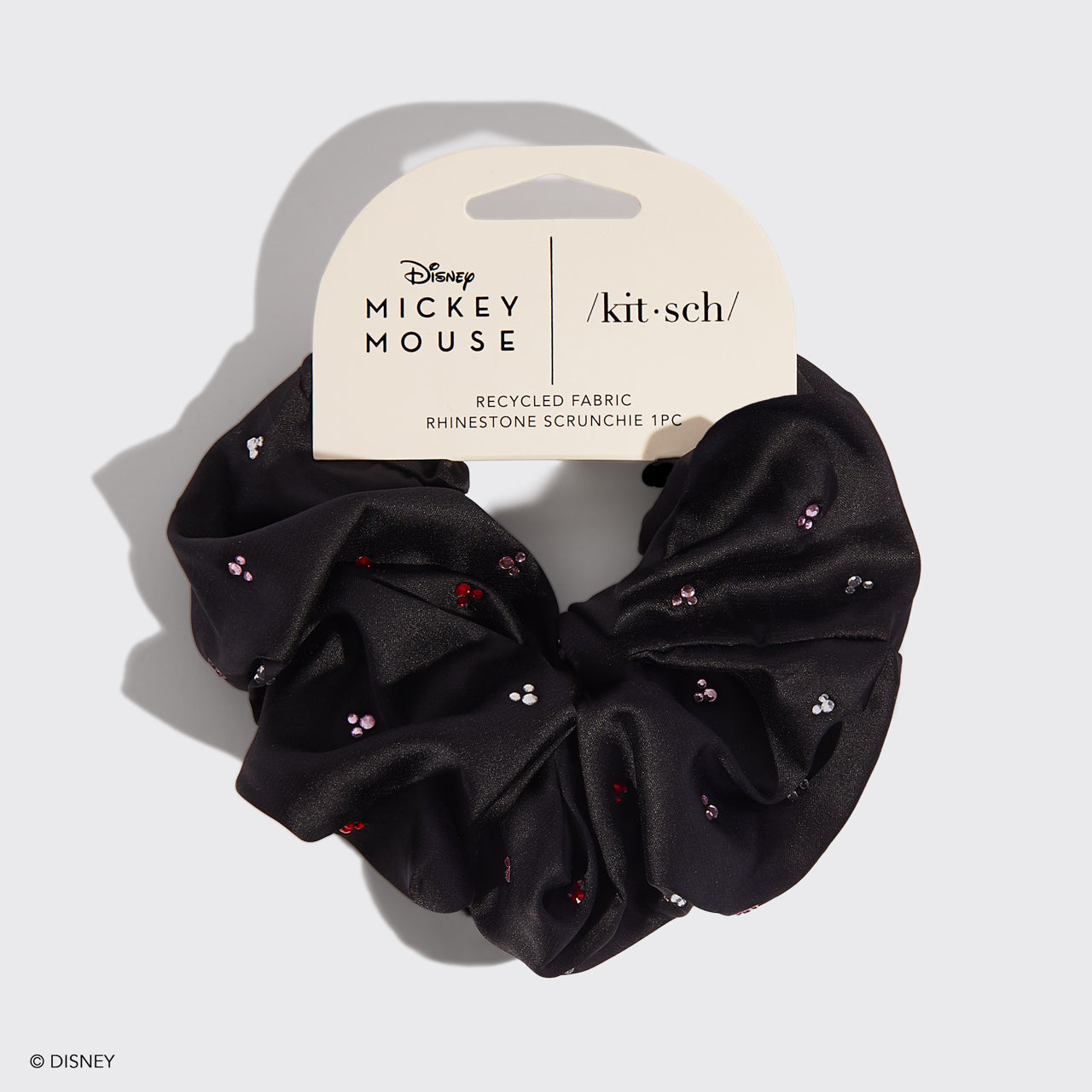 66055-MickeyMinniexKitsch-RecycledFabricRhinestoneScrunchie-1pc-Black-pkg-1280x1280px.jpg