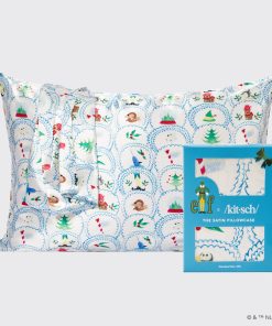 Kitsch x elf Satin Pillowcase in North Pole