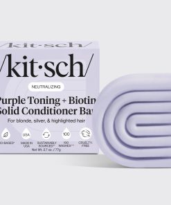 Purple Toning Conditioner Bar for Color-Treated & Grey Hair