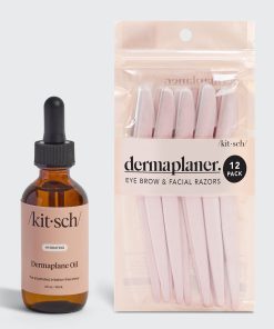 Dermaplane Oil  Dermaplaner Tool Bundle