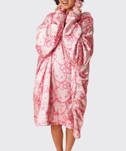 Kitsch x Hello Kitty Satin Glazey in Pink Kitty Faces